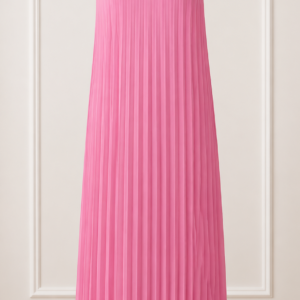 Vestito lungo donna rosa