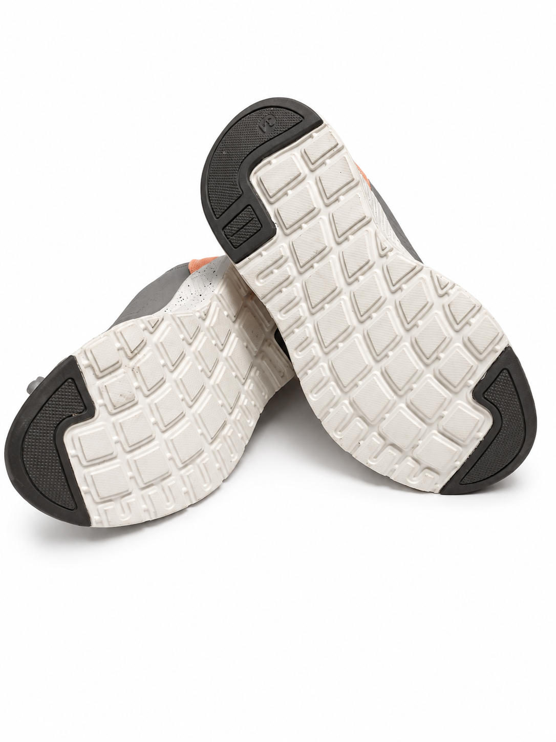 Scarpe sportive bambino/a – grigio e arancione - immagine 2